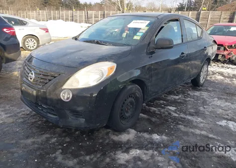 2012 Nissan Versa 1.6 S из США, поврежденный, VIN 3N1CN7AP3CL921254